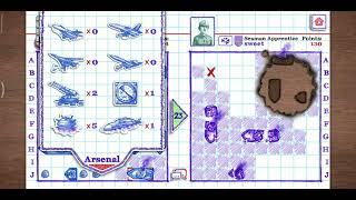 #23. Sea Battle 2 — Azure Gulf (Advanced mode) — Modern fleet // 99 ships sunk