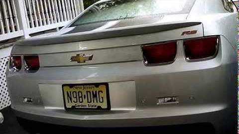 V6 Camaro GM Performance Exhaust Upgrade