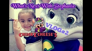 Birthday  at Chuck E Cheese vlog #2