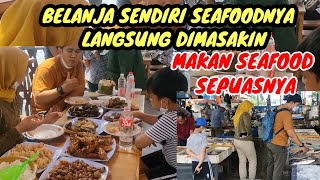 MAKAN SEAFOOD SAMPE KLENGER , MURAH BISA DITAWAR DI PASAR MUARA ANGKE 😋 WISATA KULINER JAKARTA ❤️