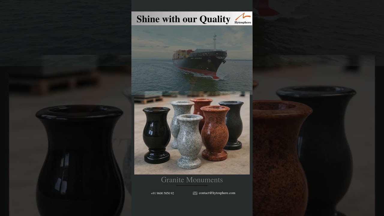 Granite Vases Making Process | Educational Short Video