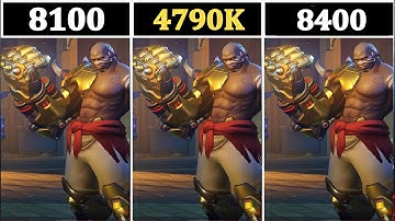 INTEL 8400 vs 4790K vs 8100 | Tested 14 Games |