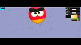 3D Painting Web App - Drawing an Angry Bird screenshot 5