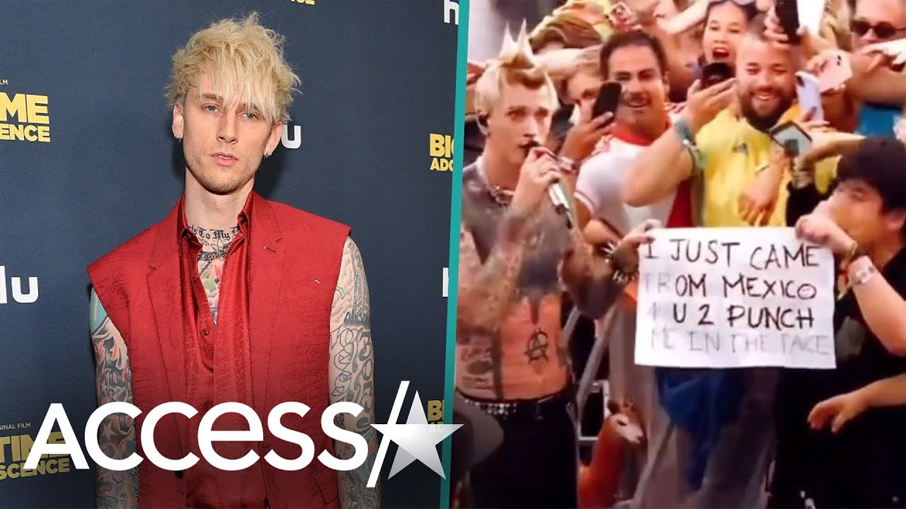 Machine Gun Kelly PUNCHES Fan In The Face At Their Request