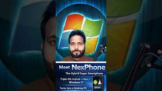 Nexdock launch Nexphone  With Three OS Windows Android Linux ! #reels #viral #shorts #nexphone