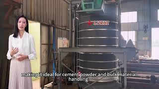 Telescopic Loading Chute Factory Test | Dust-Free Bulk Material Handling for Cement & Powder Plants
