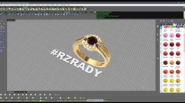 5 mm solitaire ring tutorial in rhinoceros with help on #tutorial #ring #diamond #Design # jewellery