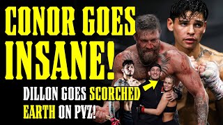 Conor McGregor Goes INSANE on Ryan Garcia!!! Dillon Goes NUCLEAR at PVZ on X!