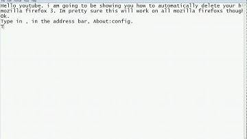 mozilla firefox auto-delete history