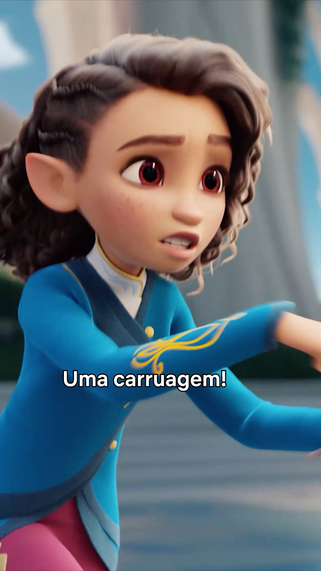 Tudo que ela tinha era um controle mágico e a necessidade de fugir #Enfeitiçados