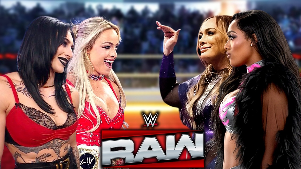 Full Match Rhea Ripley & Liv Morgan vs Nia Jax & Lash Legend | WWE RAW 24-02-2026