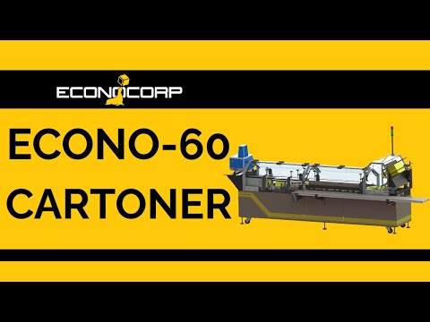 Econo-60 Cartoner | Manual-Load Continuous-Motion Cartoning for Frozen Empanadas