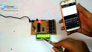 Android Based Home Automation System using 8051 Based Microcontroller