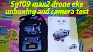 Sg109 max2 drone unboxing and flying test 💯😱