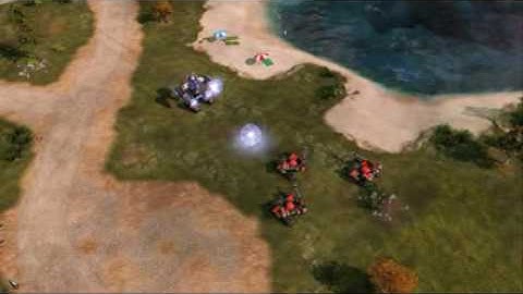C&C Red Alert 3 Uprising: Future Tank X-1 Surveillance Footage
