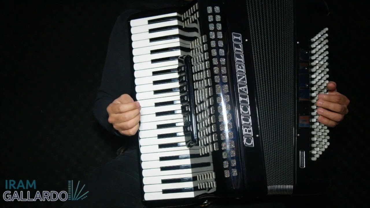 Ejercicios de terceras - Acordeón de tecla