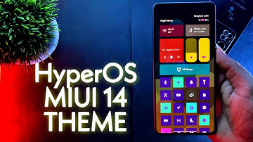HyperOS + Miui 14 Premium Theme For Any Xiaomi Devices | New System Ui Theme | #hyperos
