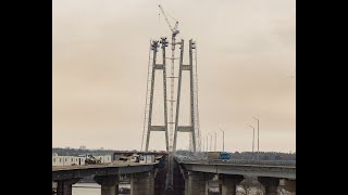 Открый мост в Запорожье