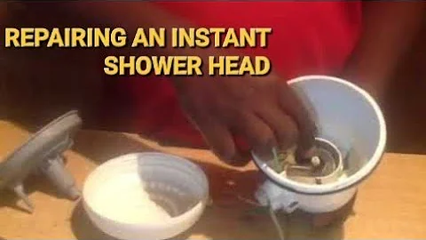 How To Repair,Install And How An Electric INSTANT HOT SHOWER  Head Works