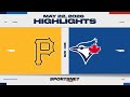 MLB Highlights | Pirates vs. Blue Jays - May 22, 2026