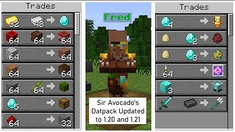 Custom Villager Maker Datapack by Sir Avocado Updated [1.20-1.21]