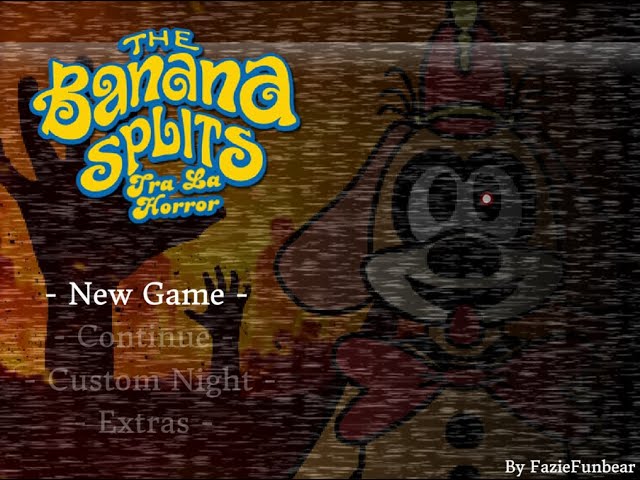 The Banana Splits Movie Cover With FNAF (Scratch) by