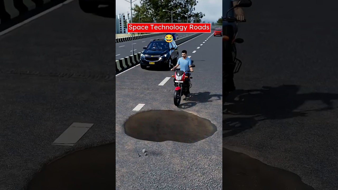 Space Technology in Roads (3D) by ProfessorbOF How