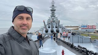 We checked out the Battleship USS ALABAMA!