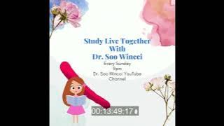 Dr. Soo Wincci 蘇盈之 (Study Live Together With Me 2)