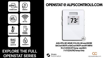OPENSTAT from Strato Automation - available now on alpscontrols.com