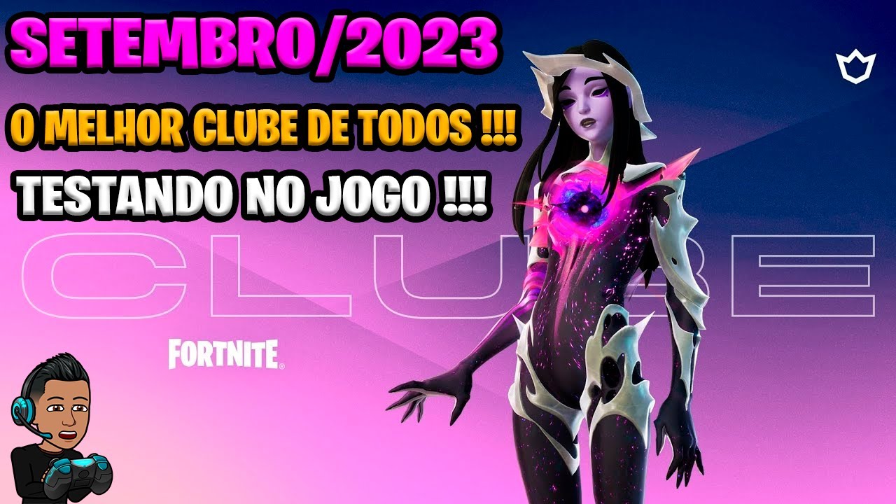 Fortnite - Pacote do Clube de Setembro de 2023 e muito mais 