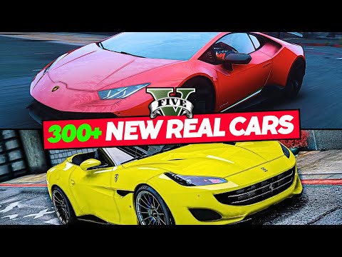 GTA 5 New 300+ Real Vehicles Pack (2025)