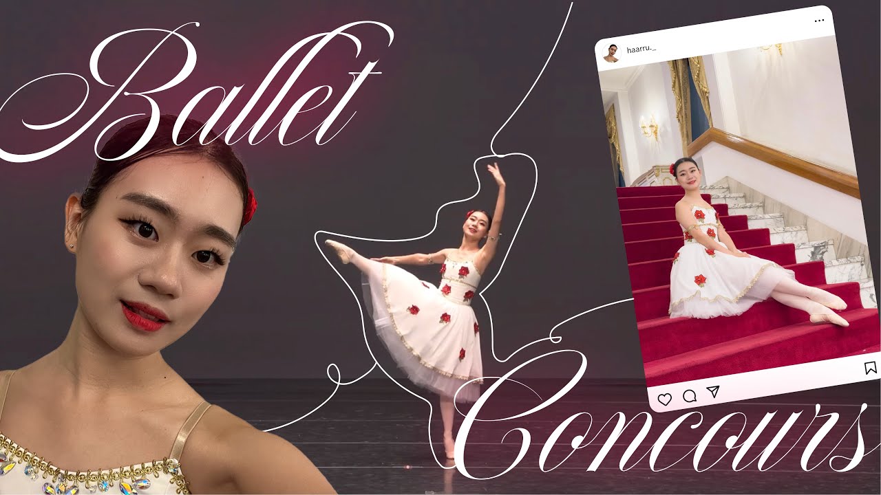 [VLOG] 취미발레 콩쿨 다녀왔어요! 꿀팁 대공개🩰 | 나의 첫 특상🏆