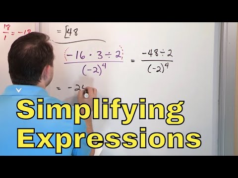 06 - Simplifying Algebraic Expressions that Involve Division, Part 1