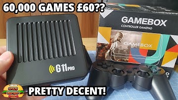 Retrowave G11 Pro Retro Game Console GAMEBOX - 60,000 Games £60?? Pretty Decent!