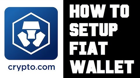 Crypto.com How To Setup Fiat Wallet - How To Setup Fiat Wallet on Crypto.com USD EUR
