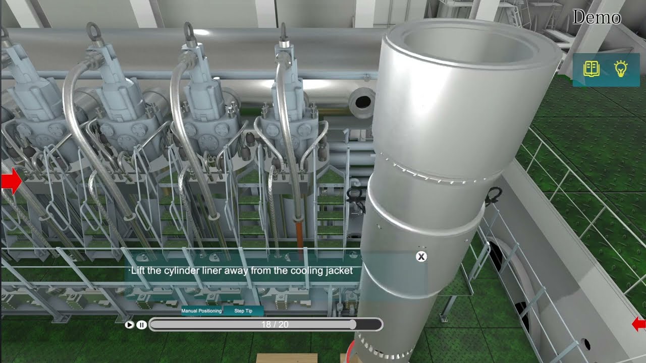 4. Cylinder Liner Disassembly - MAN B&W 7S80ME C9.2