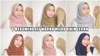 Pilih Hijab Warna Ini Agar Wajah Tampak Lebih Cerah