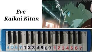 Jujutsu Kaisen Opening 1 (Pianika Cover   Not Angka)