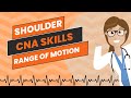 Rom shoulder cna skill prometric