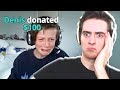 I DONATED $100 TO A STREAMER AND THIS HAPPENED..