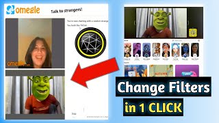 How to use Snapchat Filters on Omegle 2022 |100% working Trick.