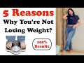 Why You&#39;re Not Losing Weight? | 5 Secret Weight Loss Tips No One Tells You - In Hindi | Fat to Fab