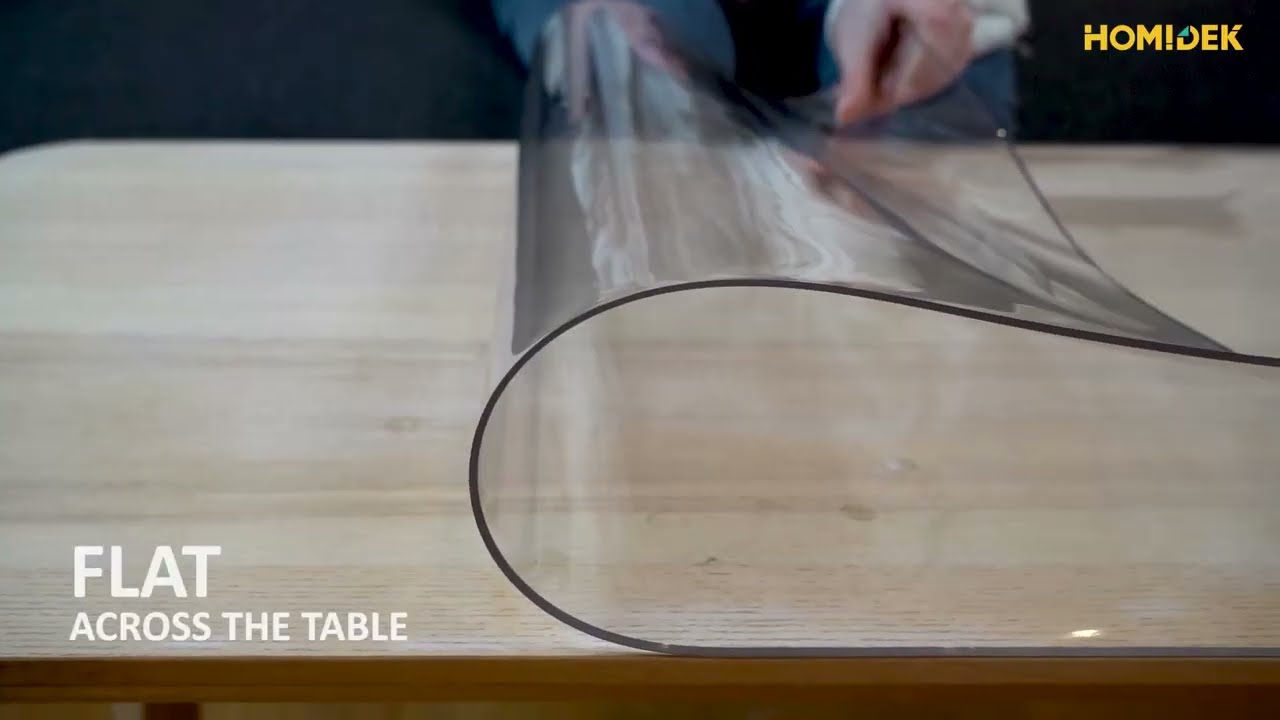 HOMiDEK｜Transparent Table Cover