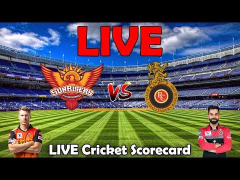 RCB vs SRH: LIVE Cricket Scorecard | IPL 2020 - 52th Match | Bangalore vs Hyderabad
