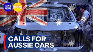 Support growing for car manufacturing down under | 9 News Australia