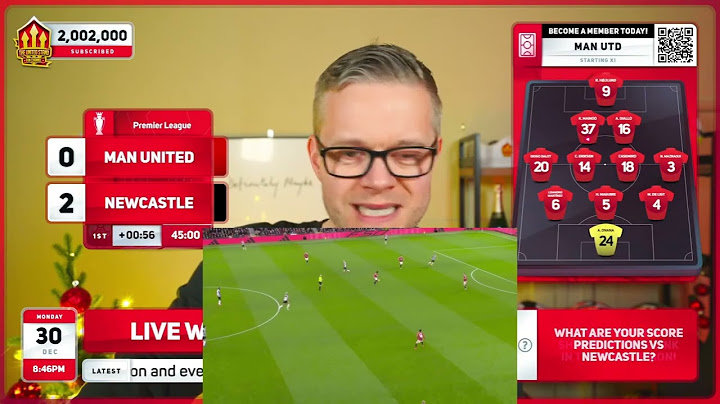 GOLDBRIDGE Watchalong + Highlights | Man Utd 0-2 Newcastle
