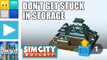 The ONE ESSENTIAL Inventory Tip | Blocks Plays SimCity BuildIt E42