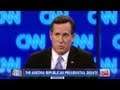 Rick Santorum, Ron Paul battle Iran, each other at CNN Arizona Debate