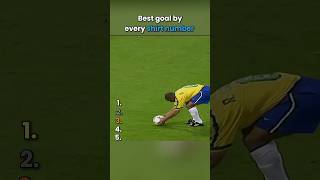 Best goal by every shirt number || part 2